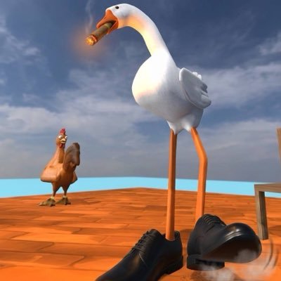 Impatient Goose